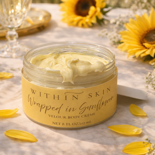 Wrapped in Sunflower Velour Body Créme