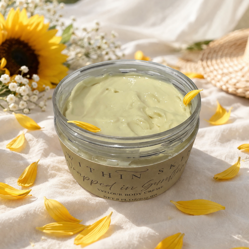 Wrapped in Sunflower Velour Body Créme