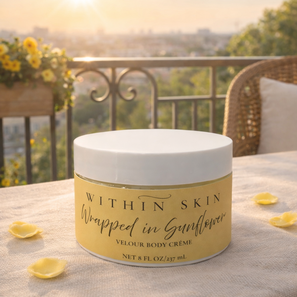 Wrapped in Sunflower Velour Body Créme