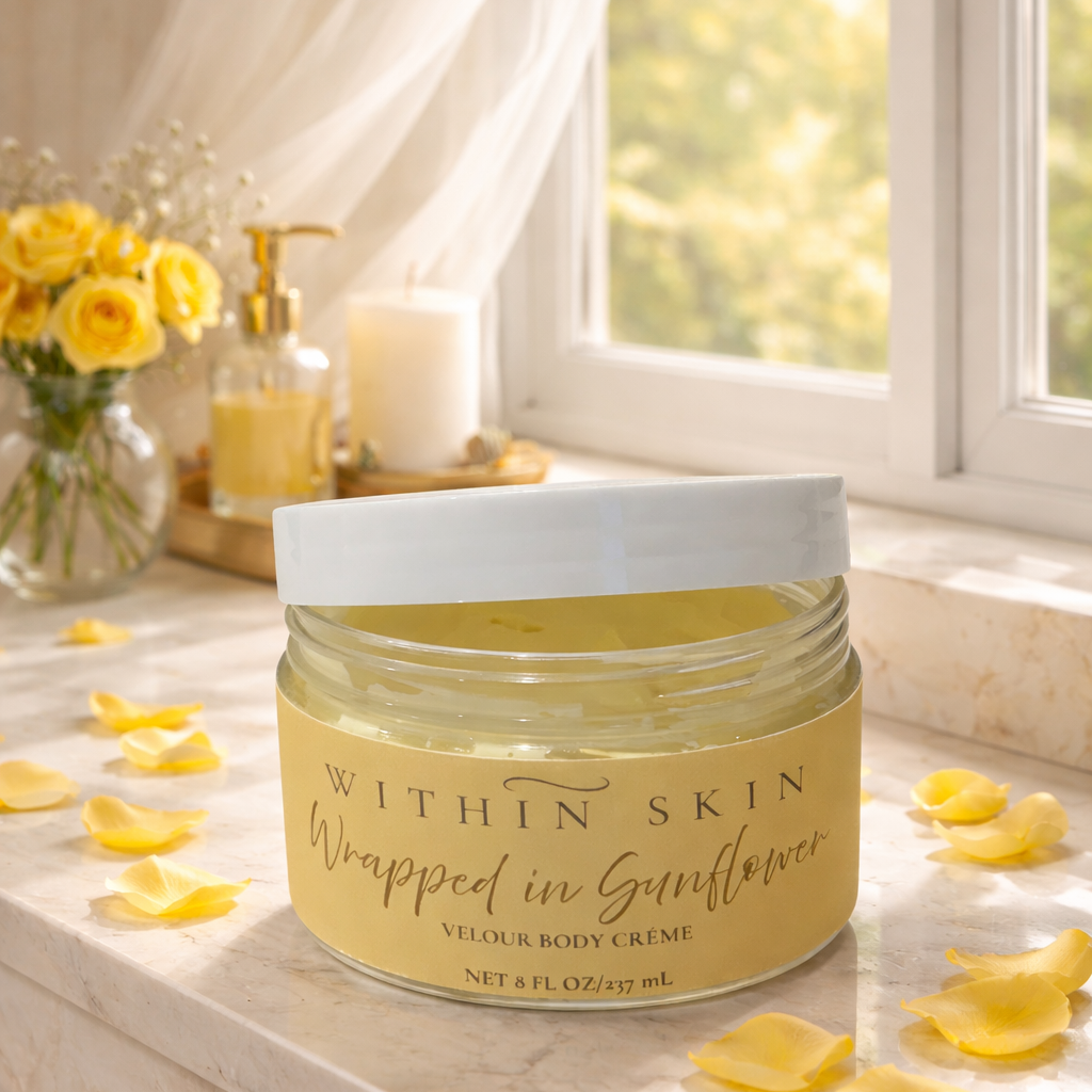 Wrapped in Sunflower Velour Body Créme